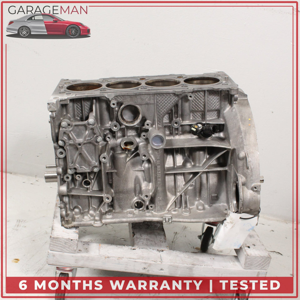 2015-2020 Mercedes W213 E300 RWD 2.0L Engine Cylinder Block 274920 OEM 112k