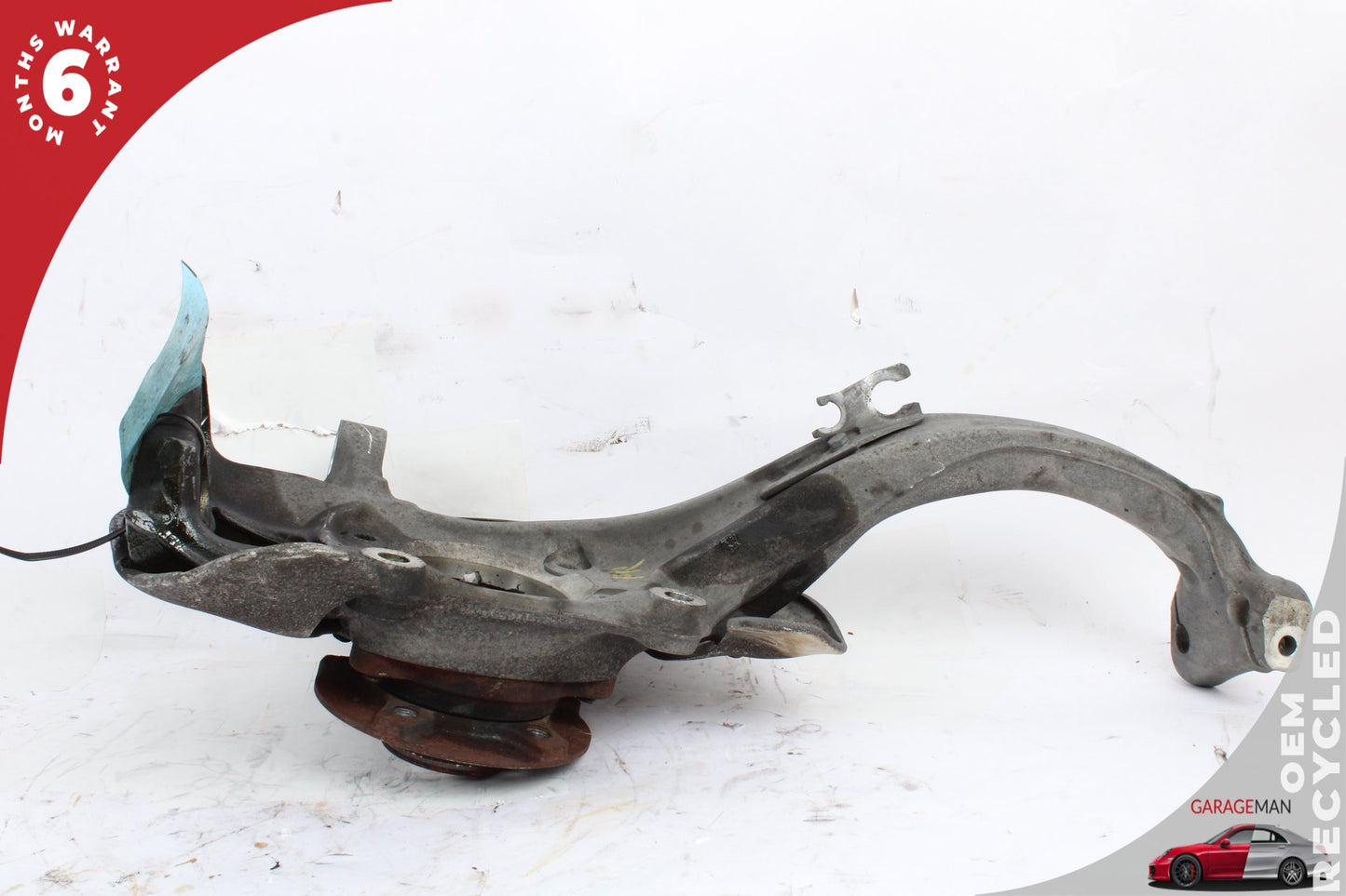 2009-2018 Audi A6 C7 AWD Front Right Spindle Knuckle Wheel Hub 4G0407242 OEM