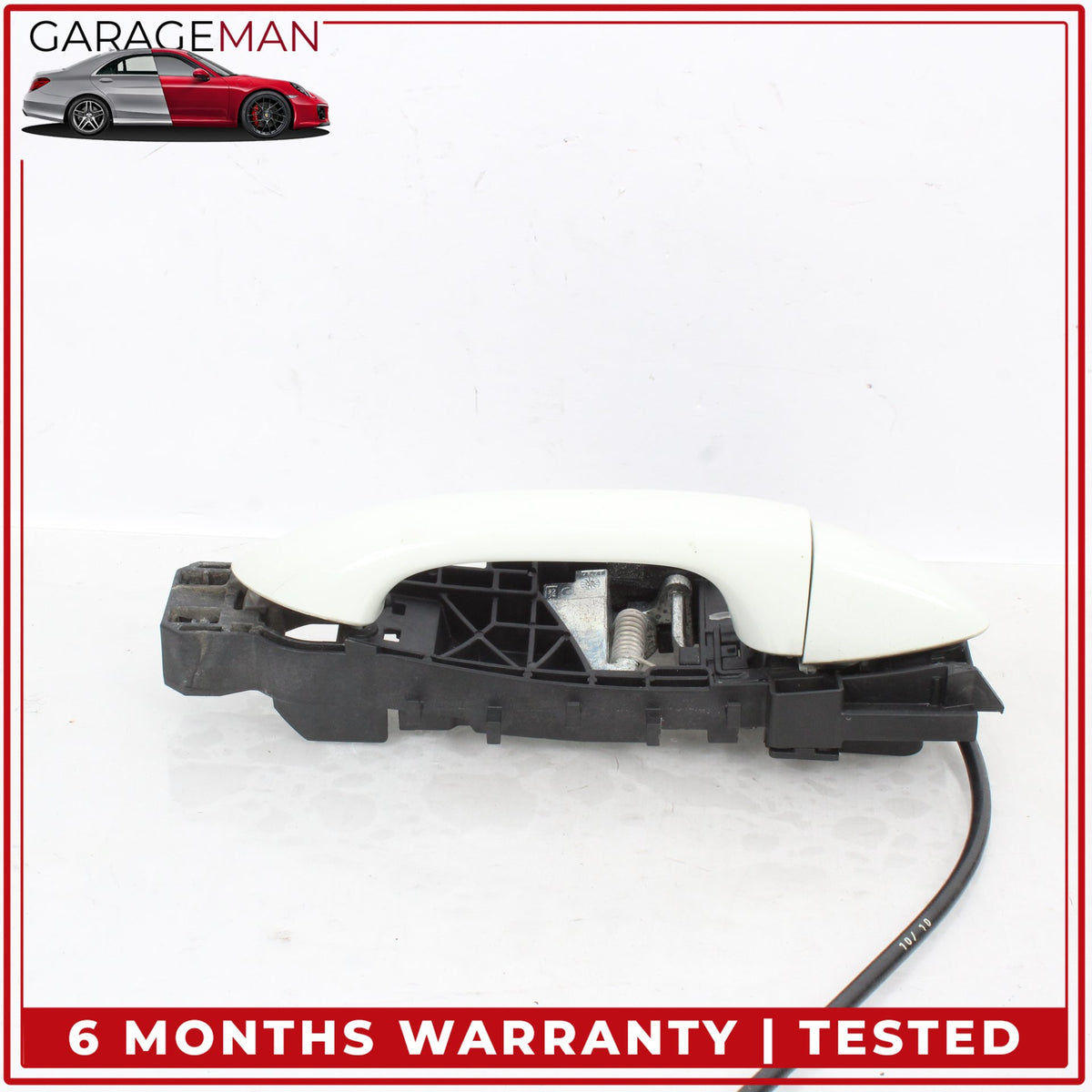 2006-2013 Mercedes W164 ML350 Front Right Exterior Door Handle Calcite White OEM