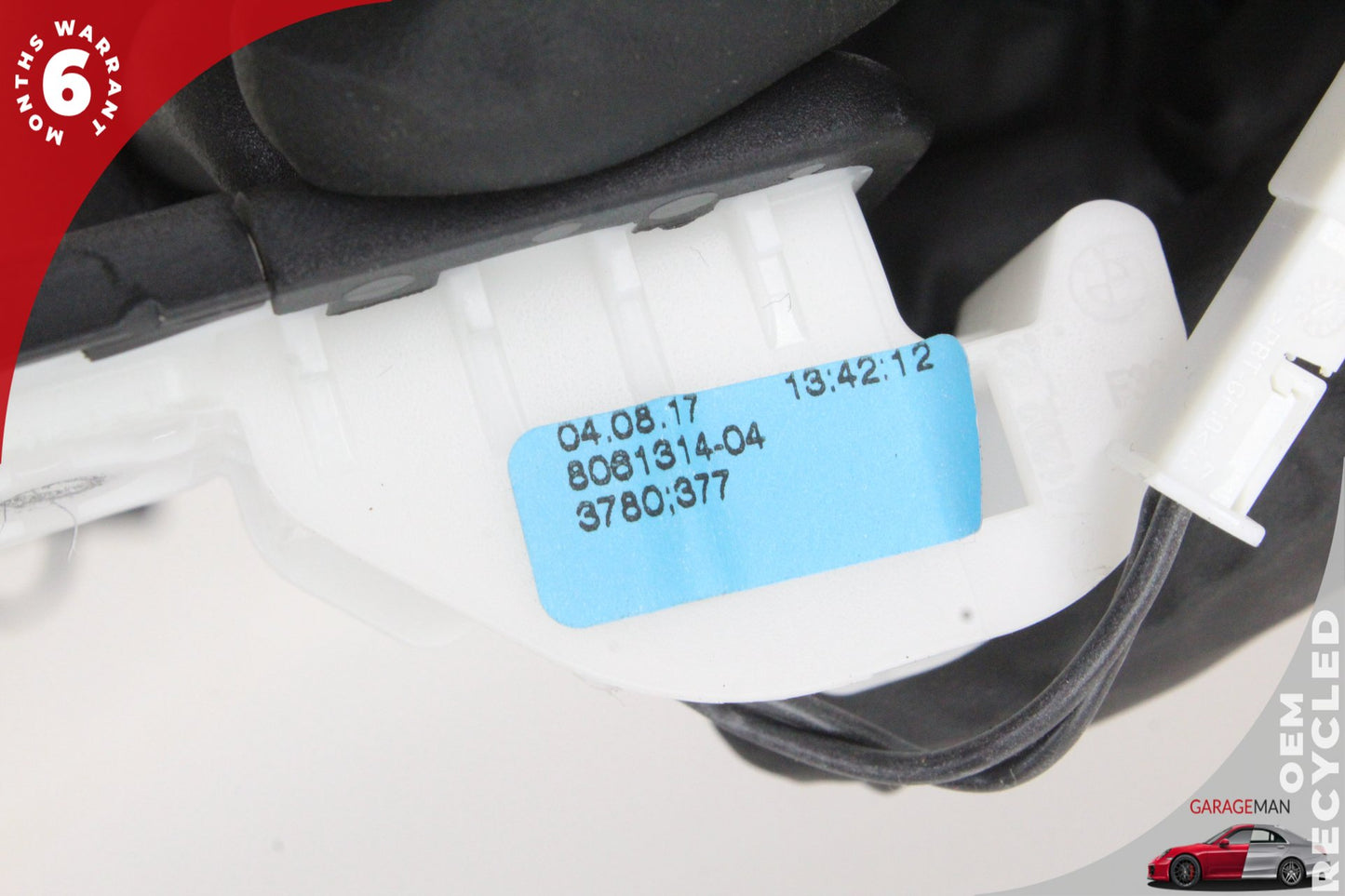 2014-2020 BMW 430i F36 Front Right Passenger Side Sun Visor Black 8061314 OEM