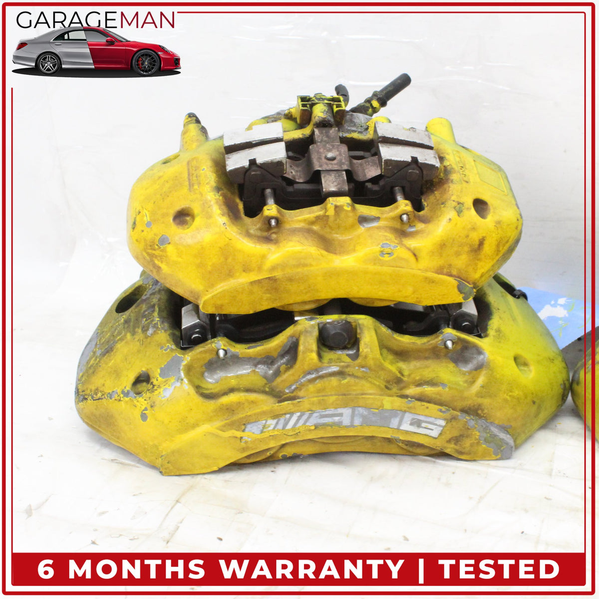 2010-2023 Mercedes W218 CLS63 AMG Front and Right Brake Caliper Calipers Set OEM
