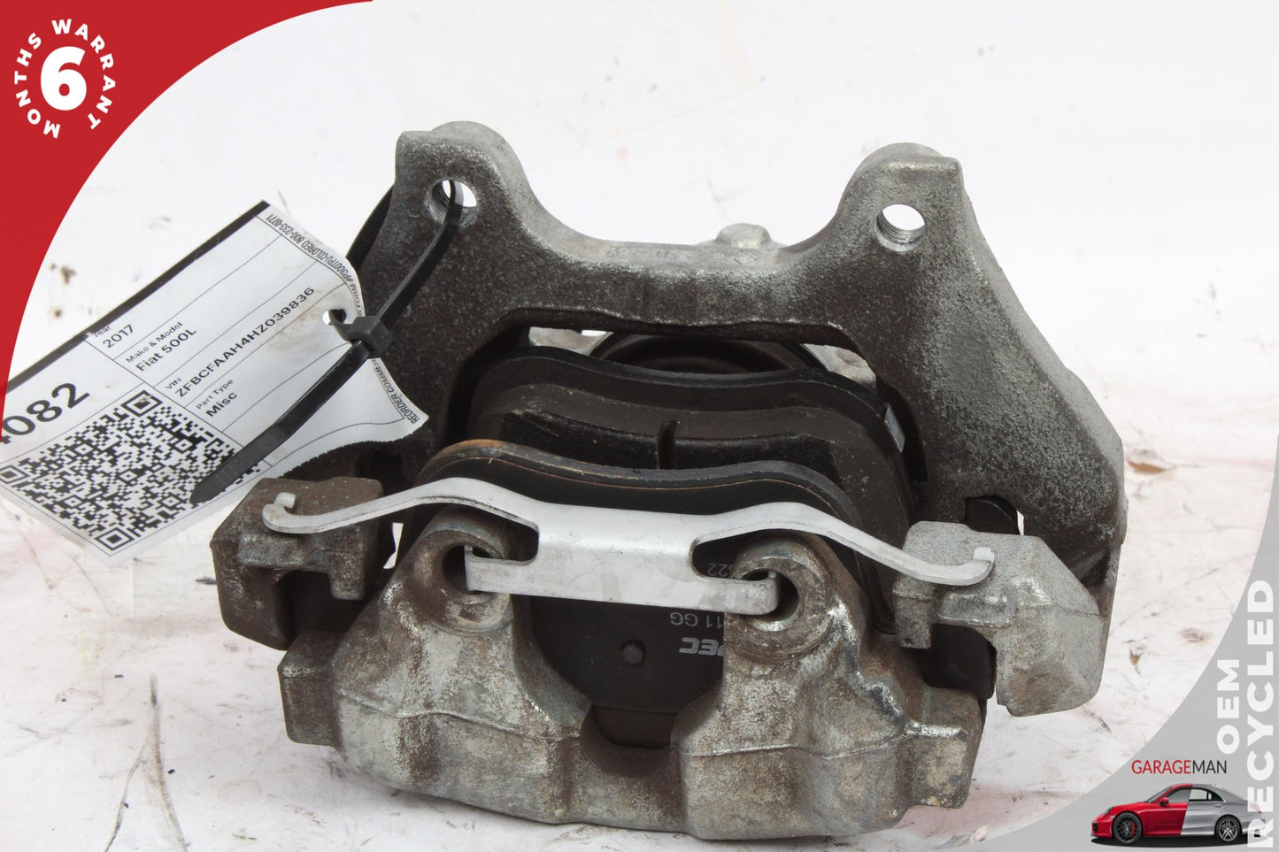 2014-2020 Fiat 500L Front Left and Right Side Brake Caliper Set 68211484AA OEM