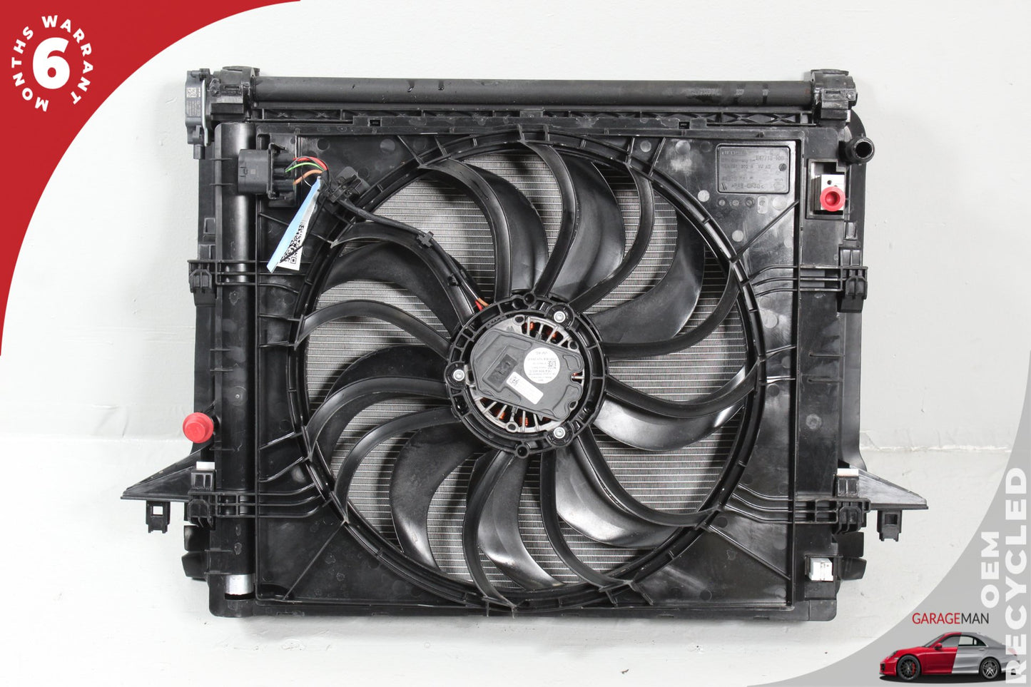 2022-2024 Audi Q4 E-tron Engine Cooling Radiator AC A/C Condenser Assembly OEM