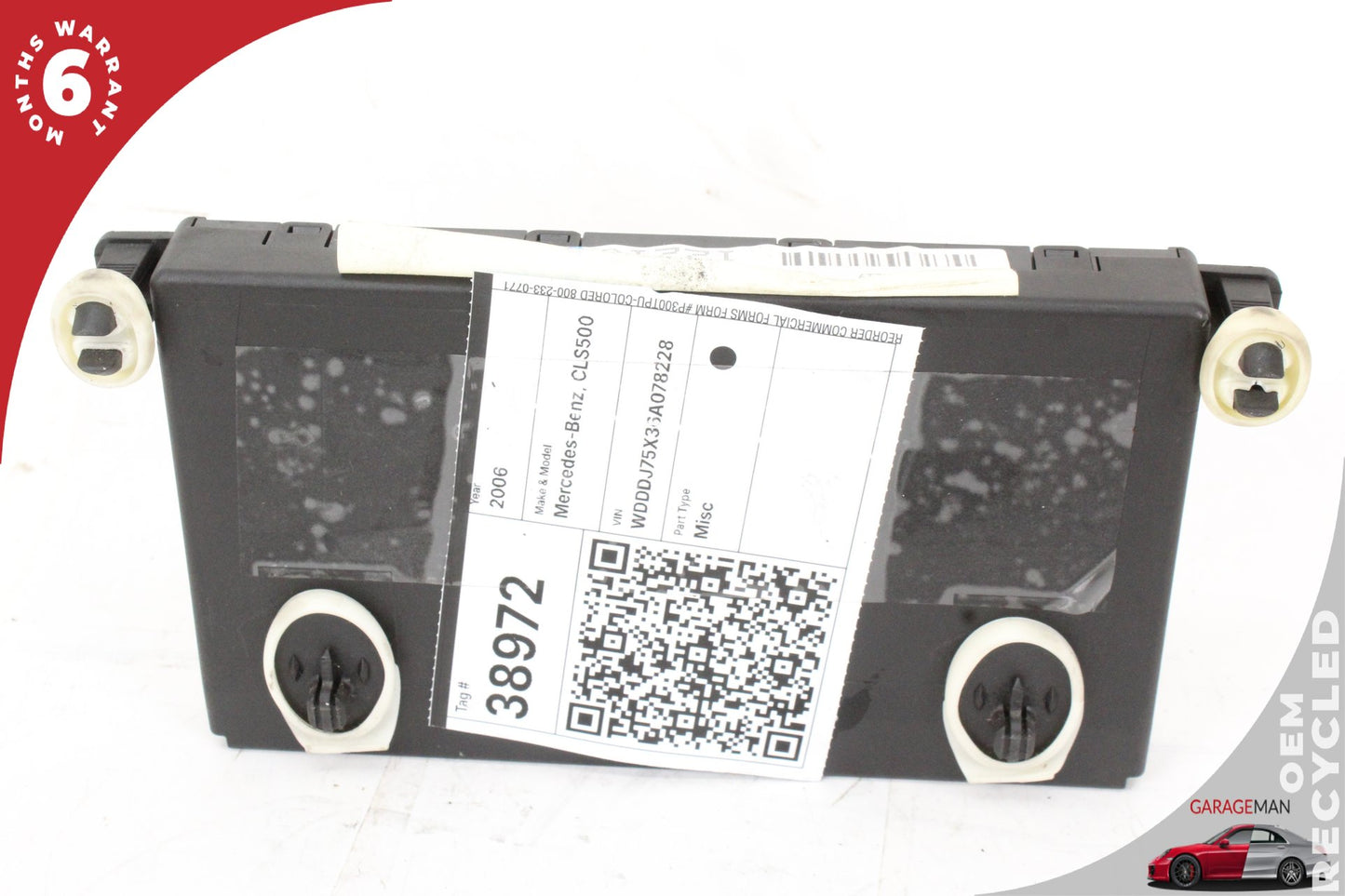 06-11 Mercedes-Benz CLS500 W219 Left Front Door Control Module 2198201326