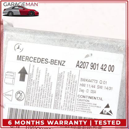 2014-2017 Mercedes C207 E400 Coupe Airbag SRS Sensor Module 2079014200 OEM