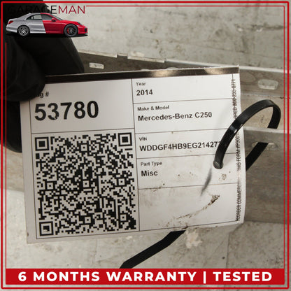 2008-2014 Mercedes-Benz C250 W204 Front Bumper Reinforcement Impact Crash Bar Beam 2046204100 OEM