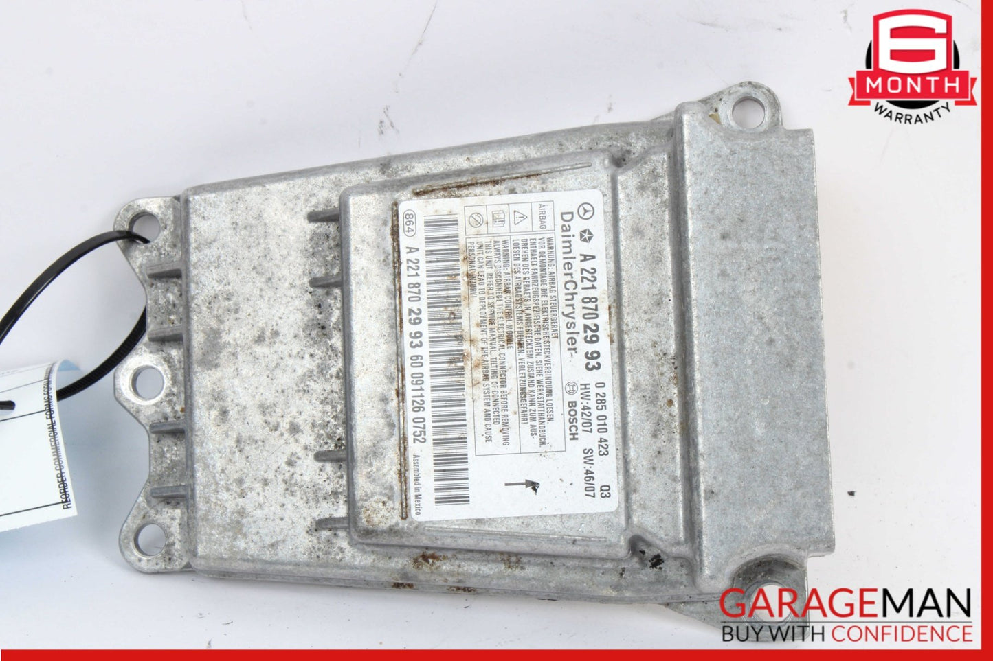2007-2014 Mercedes-Benz S550 W221 Airbag Air Bag Sensor SRS Control Module OEM