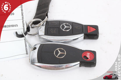 03-09 Mercedes-Benz E350 E-Class W211 Sedan Keyless Entry Remote Key Fob Set Of 2