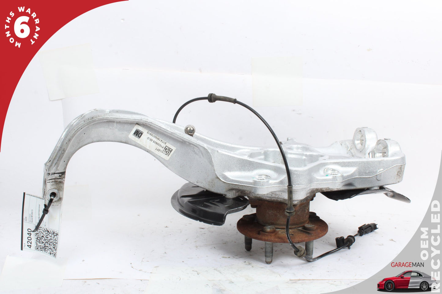 2012-2020 Tesla Model S AWD Front Left Spindle Knuckle Wheel Hub 103060500D OEM
