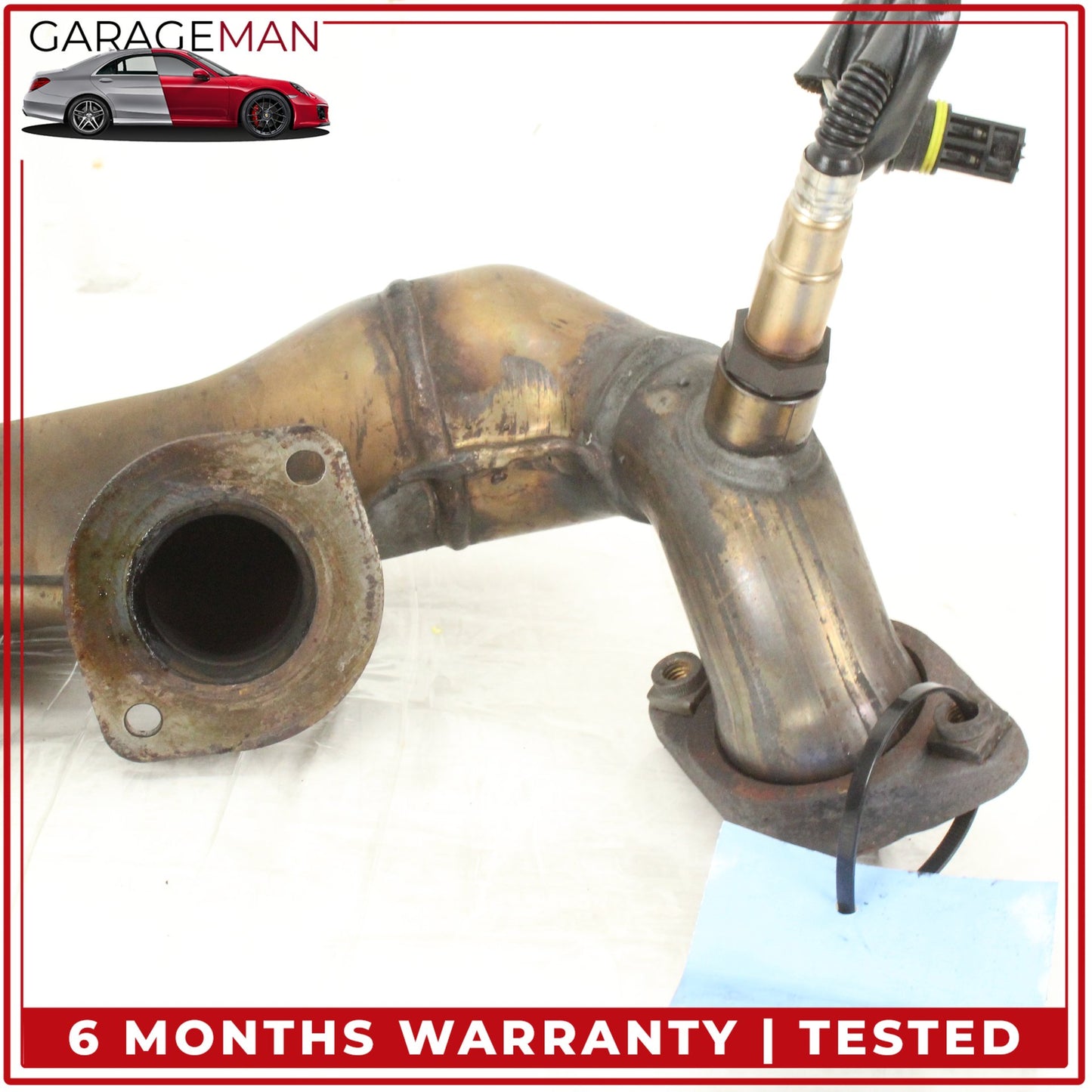 2001-2004 Mercedes R170 SLK320 Right Side Exhaust Manifold Header 1121401209 OEM