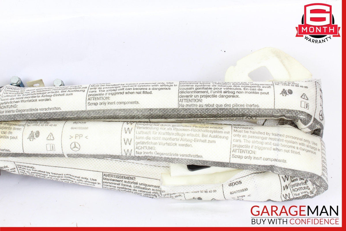 08-14 Mercedes W204 C300 4MATIC Right Side Roof Curtain Airbag Air Bag OEM