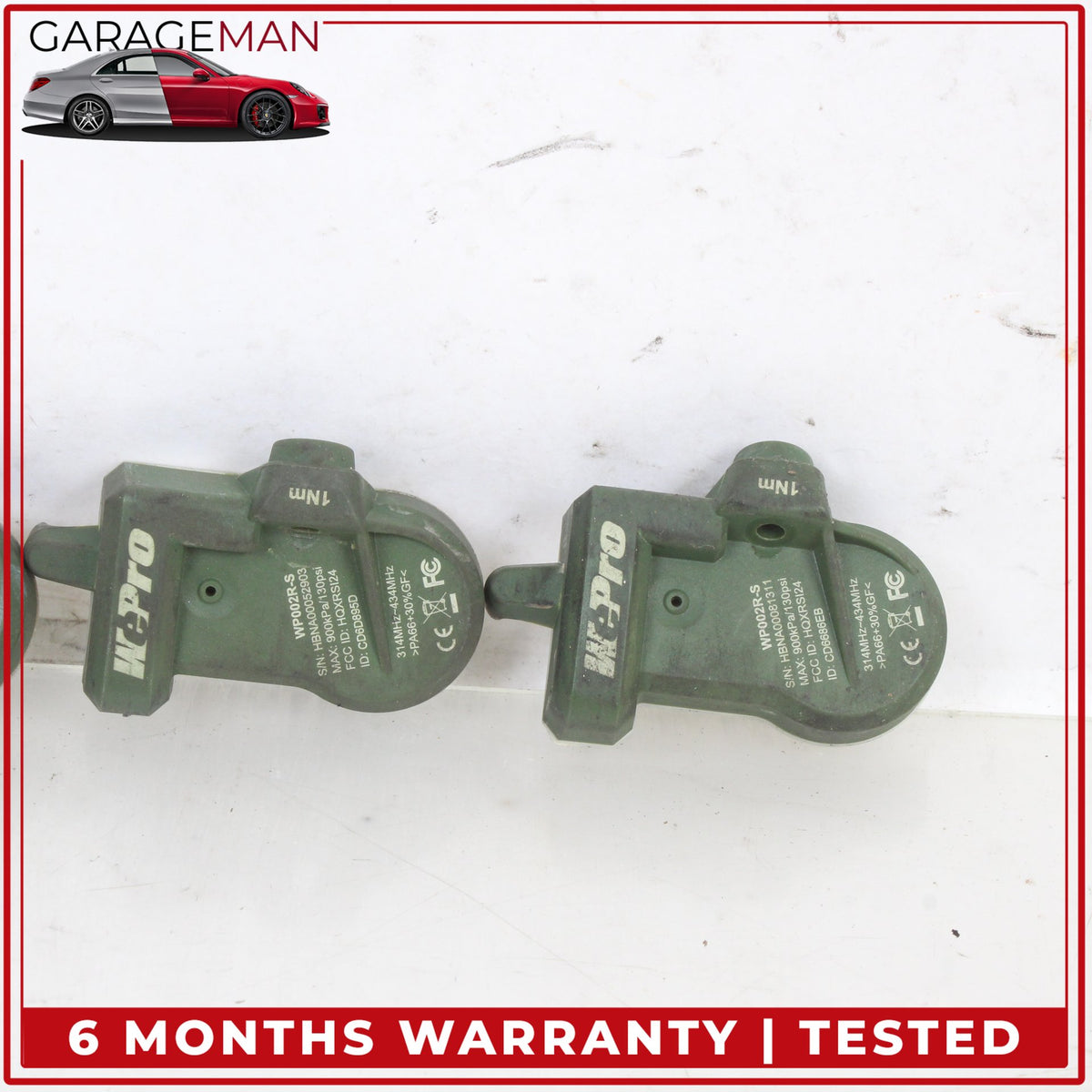 2018 Mercedes W213 E300 WePro WP002R-S TPMS Tire Pressure Monitor Sensor Set