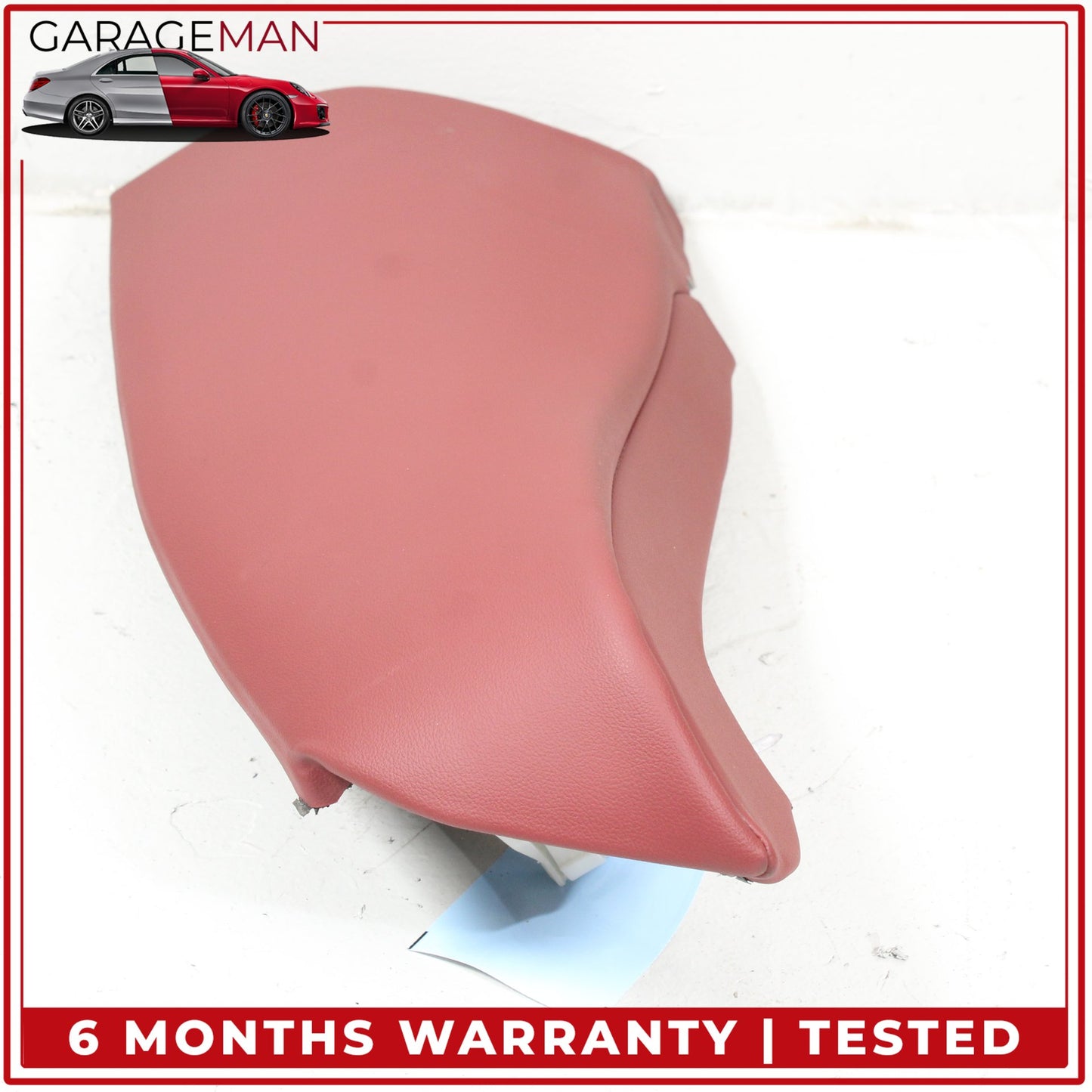 2019-2025 BMW 330i Rear Left Driver Side Seat Bolster Trim Cushion Red OEM
