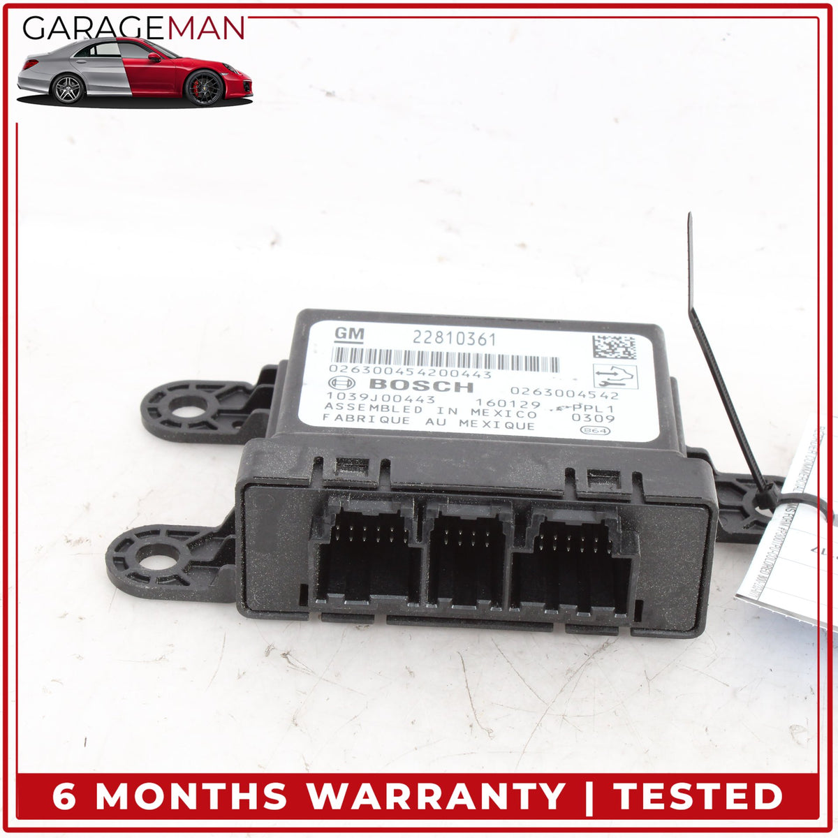 2016 Buick Cascada Convertible Parking Distance Control Module 22810361 OEM