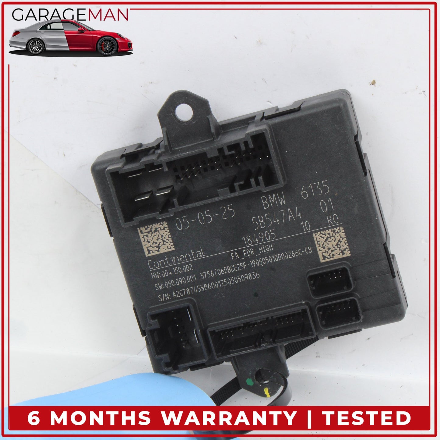2023-2026 BMW X2 U10 SUV Front Left Driver Side Door Control Module Unit 61355B547A4 OEM