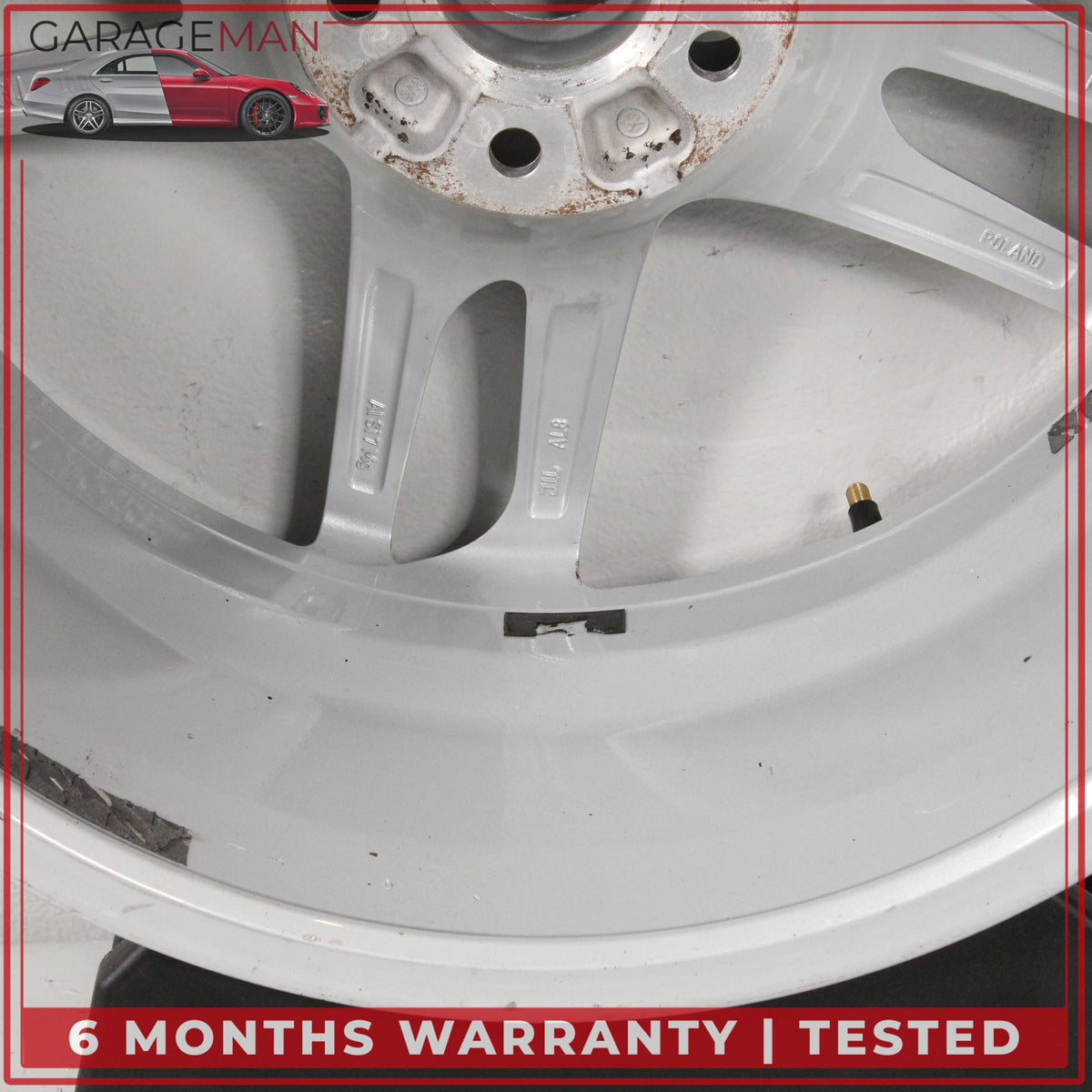 2013-2017 Audi Q5 SQ5 Front or Rear Side Wheel Rim 8JX19H2 ET39 8R0601025BN OEM