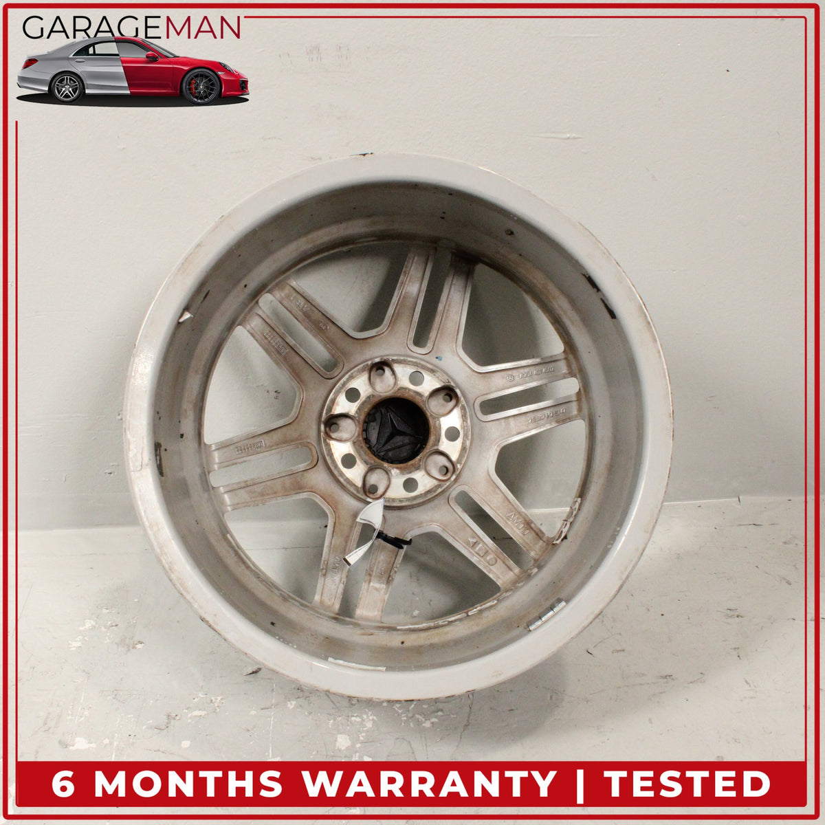 2008-2014 Mercedes C250 W204 Front Wheel Tire Rim 7.5Jx17H2 ET47 2044014502 OEM