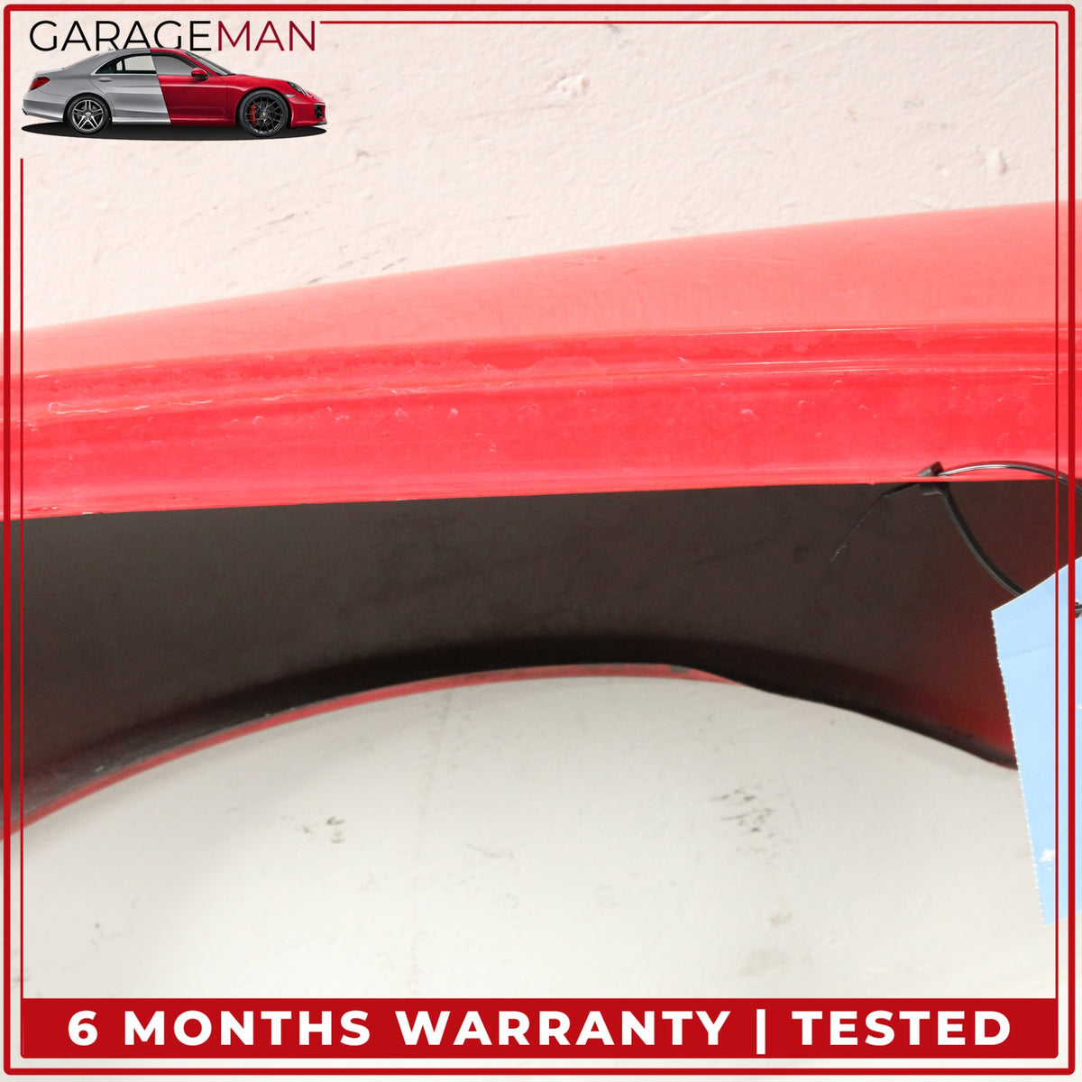 1997-2004 Porsche 911 996 Boxster 986 Front Left Fender Wing Side Panel Red OEM