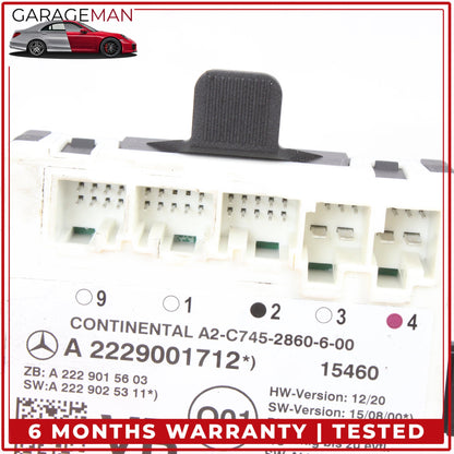 2015-2020 Mercedes W205 C300 W205 Front and Rear Right Door Control Module OEM