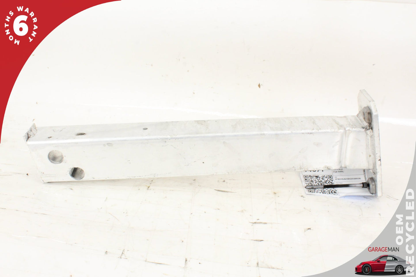 2014-2020 Fiat 500L FWD Front Left Bumper Reinforcement Bracket 68201989AA OEM
