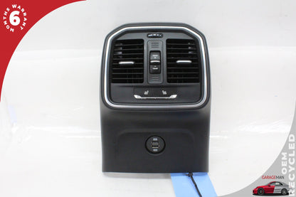 2015-2018 Porsche Macan 95B Rear AC Climate Control Seat Heated Vent w/ Trim OEM