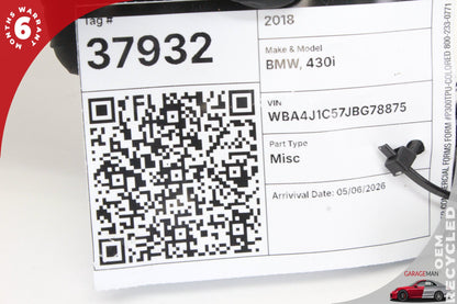 2012-2020 BMW 430i 440i F36 Engine Start Stop Switch w/ Key Fob 9250734 OEM