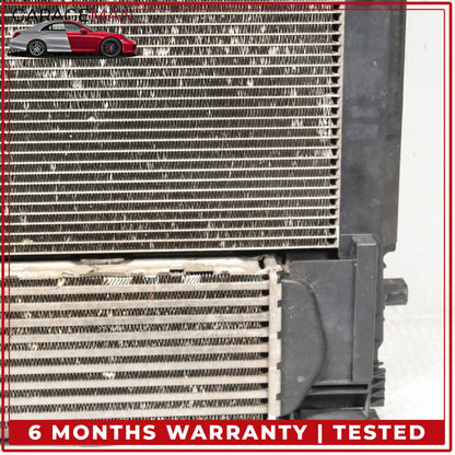 2014-2018 BMW 328d Engine Cooling Radiator AC Condenser Intercooler 7600532