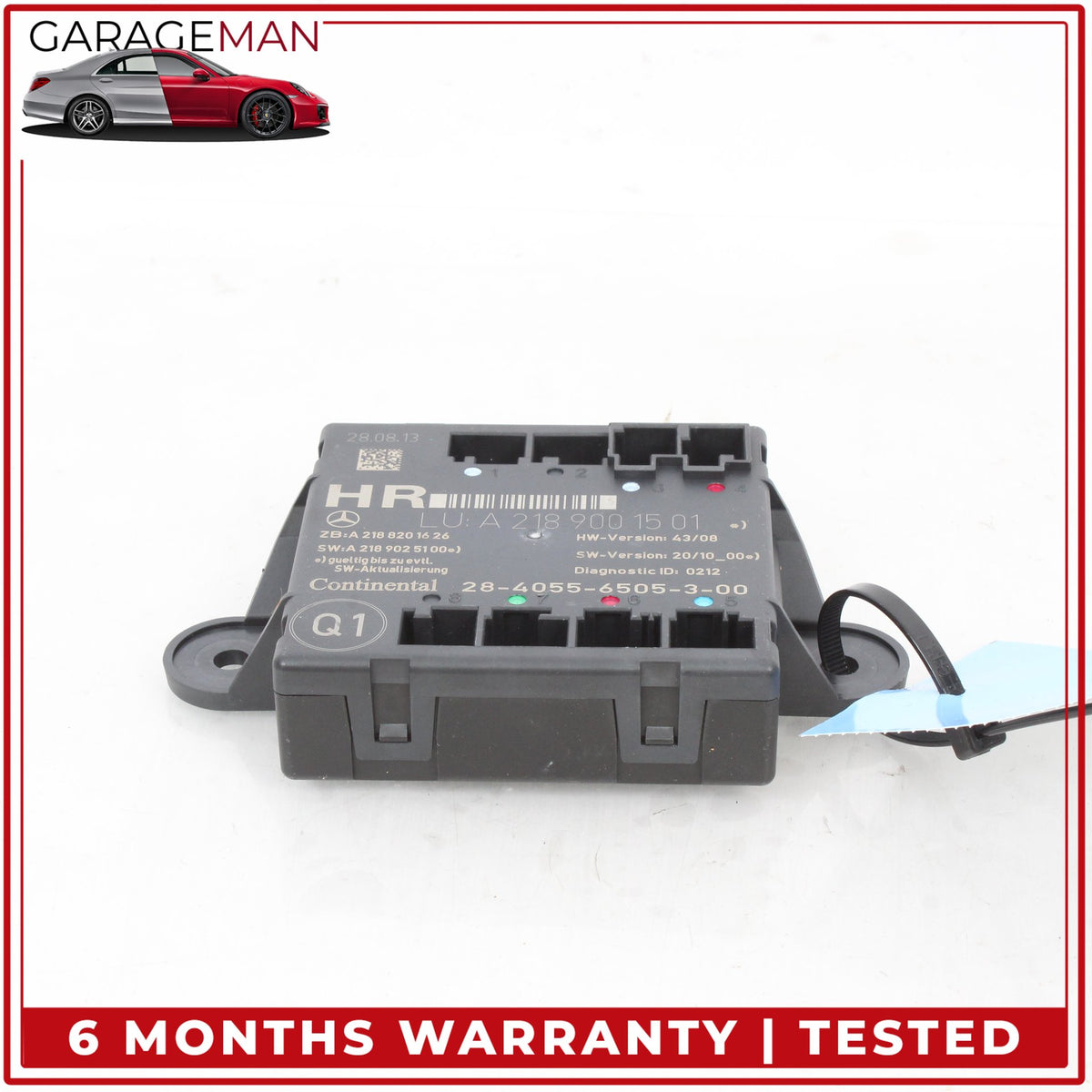 2008-2018 Mercedes W204 C250 Rear Right Side Door Control Module 2189001501 OEM