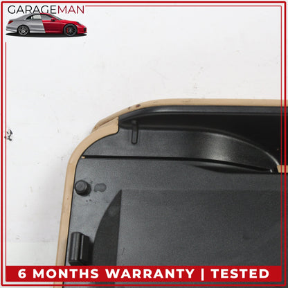 2011-2018 Porsche Cayenne 958 Front Center Console Armrest Lid Cover Beige OEM