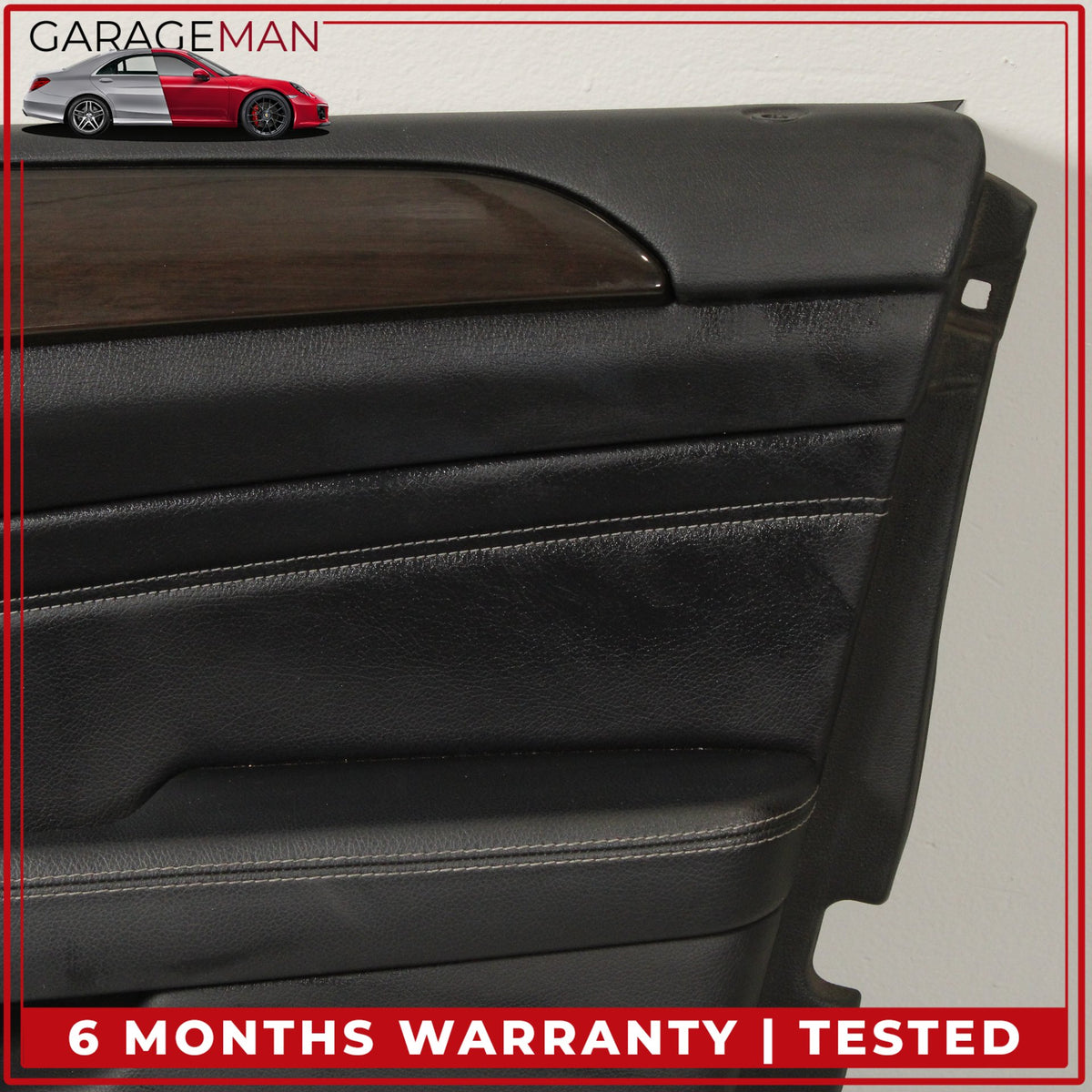 2012-2015 Mercedes W166 ML350 Front Right Side Door Trim Cover Panel Black OEM