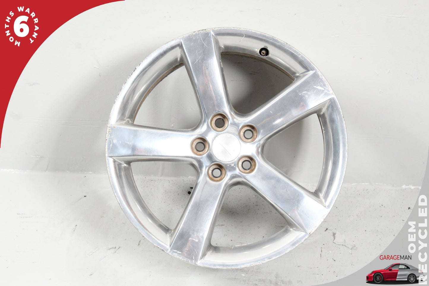 2006-2009 Pontiac Solstice Wheel Rim 5 Spoke 18X8JX55 9595602 OEM