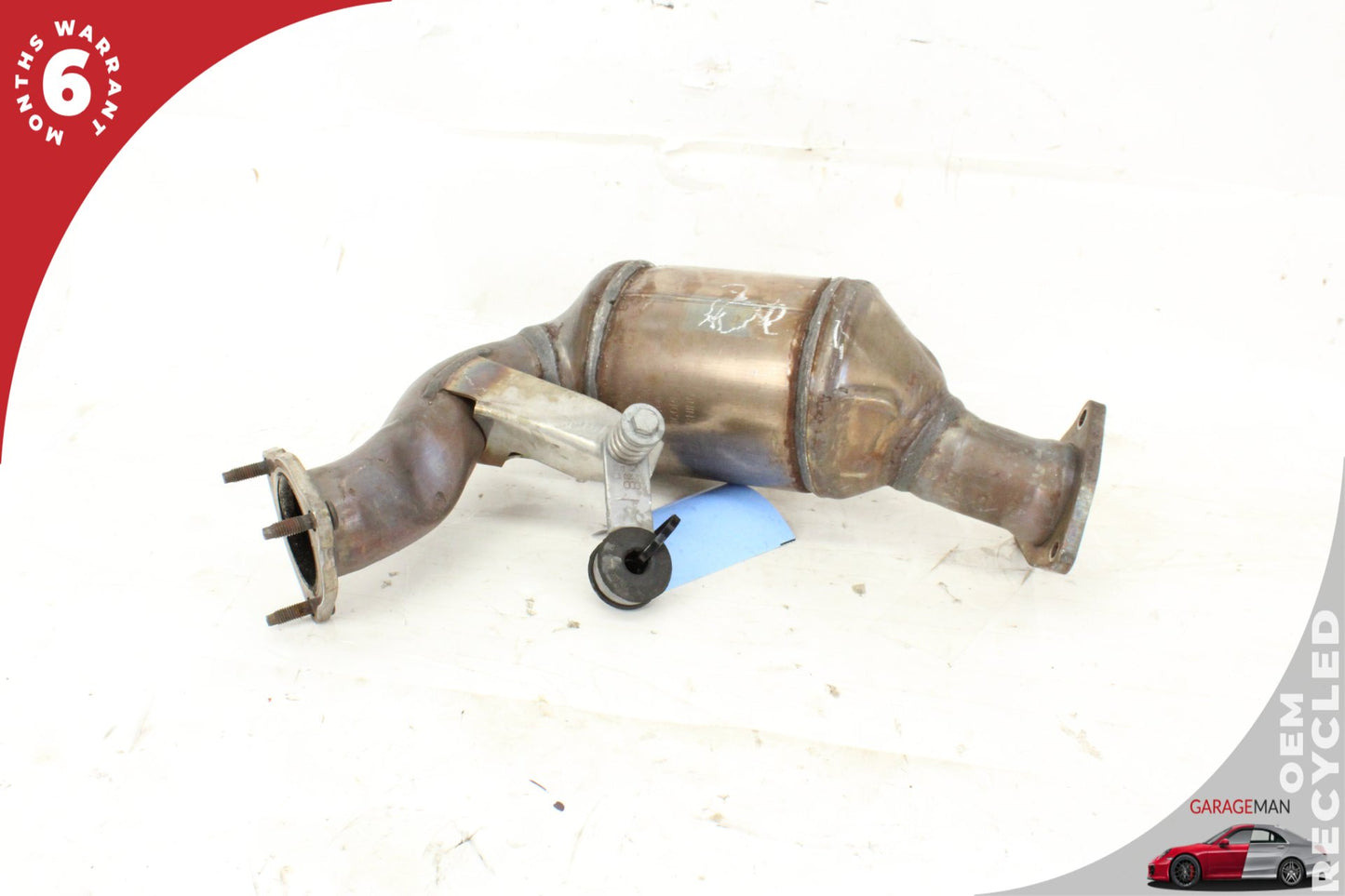 2012-2015 Audi A6 A7 A8 Right Passenger Side Exhaust Downpipe 4G0254252K OEM
