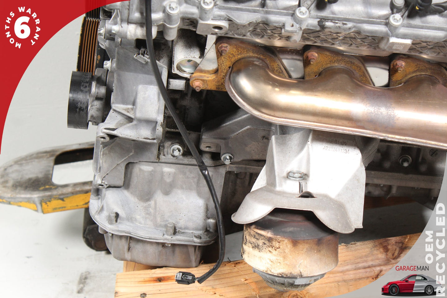 2007-2011 Mercedes W221 S550 5.5L V8 Complete Engine Motor Block RWD OEM 235K