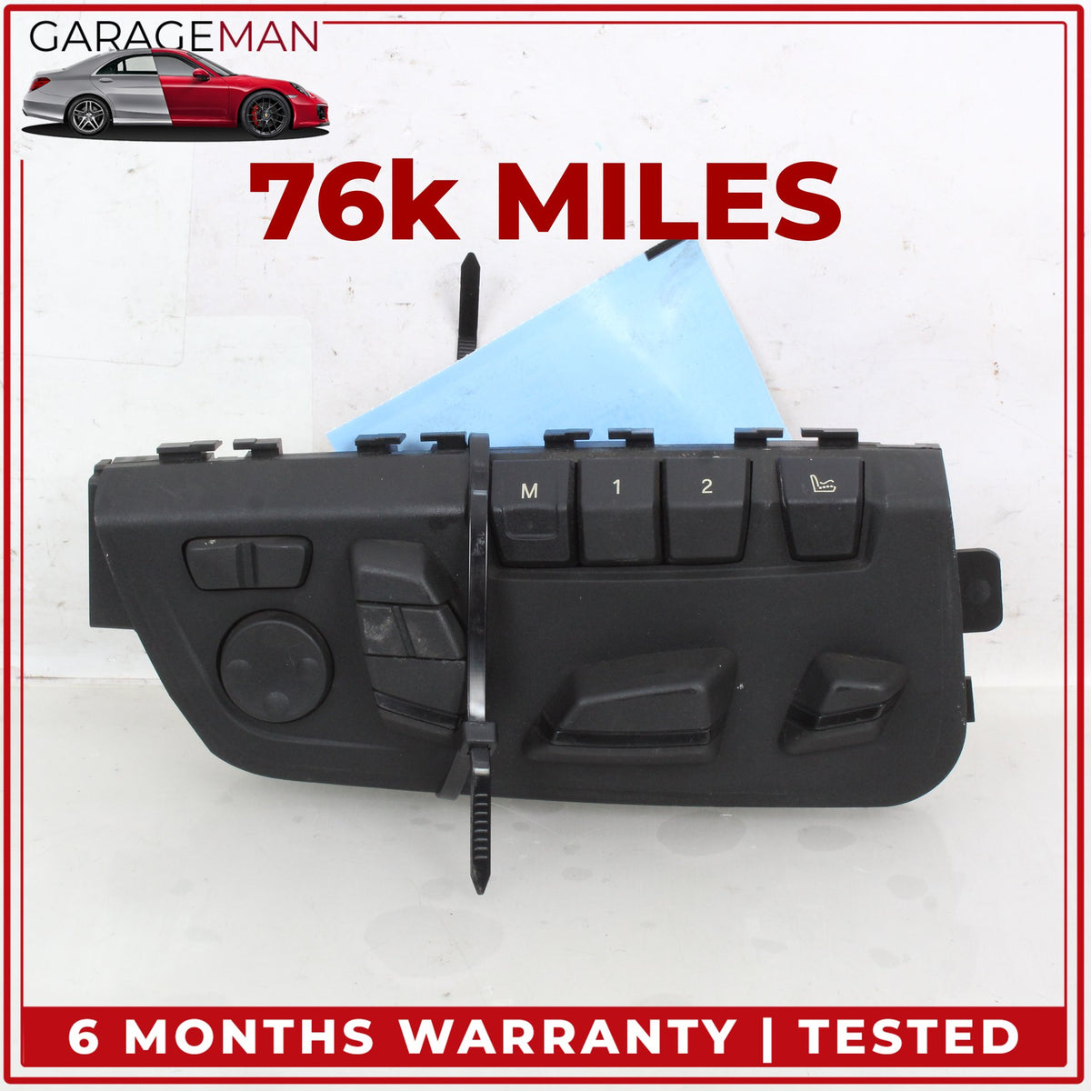 2012-2018 BMW 650i F13 Front Right Seat Control Adjustment Memory Switch OEM