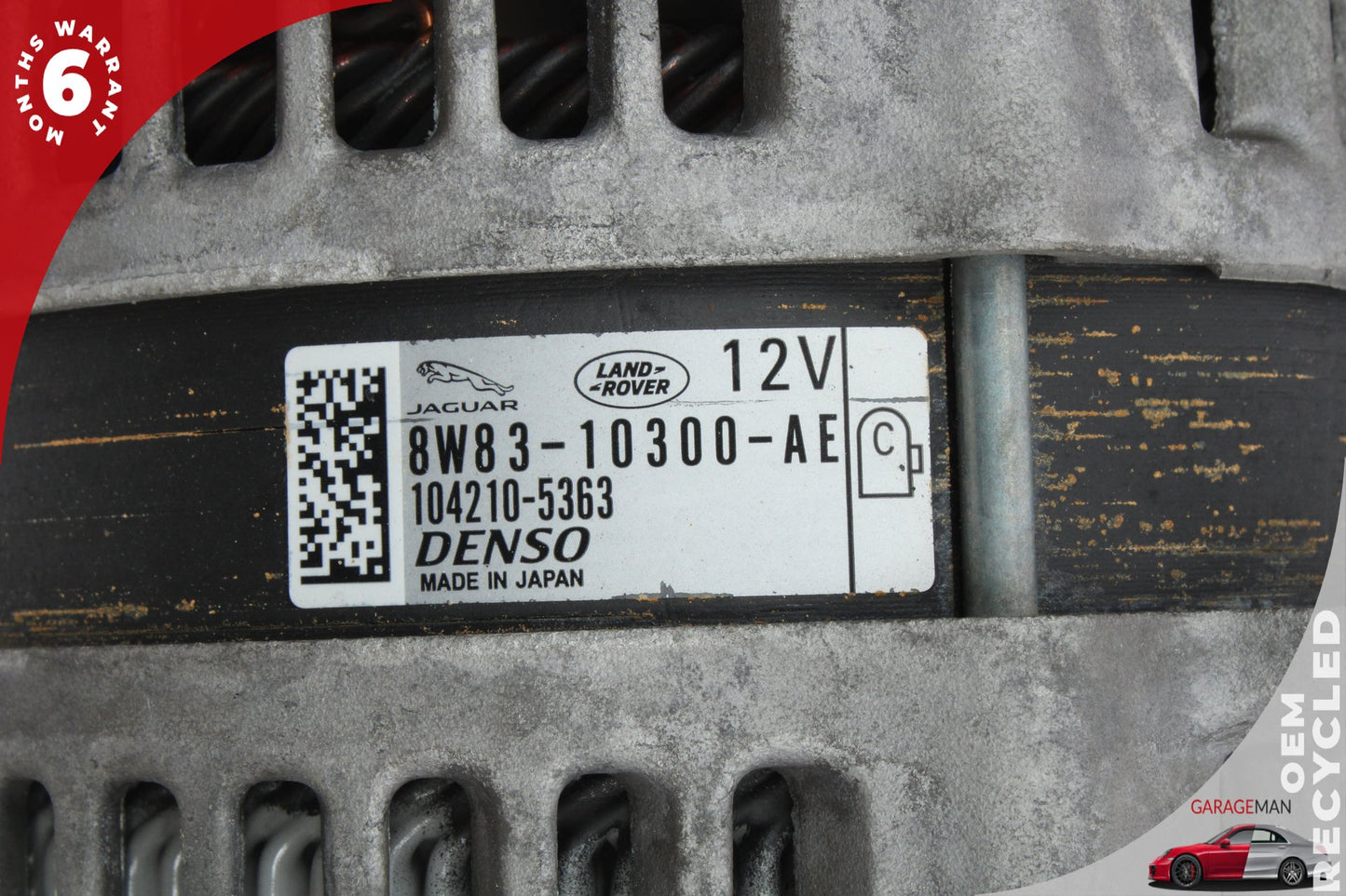 2010-2023 Jaguar XF X260 Engine Motor Alternator Generator 8W8310300AE OEM