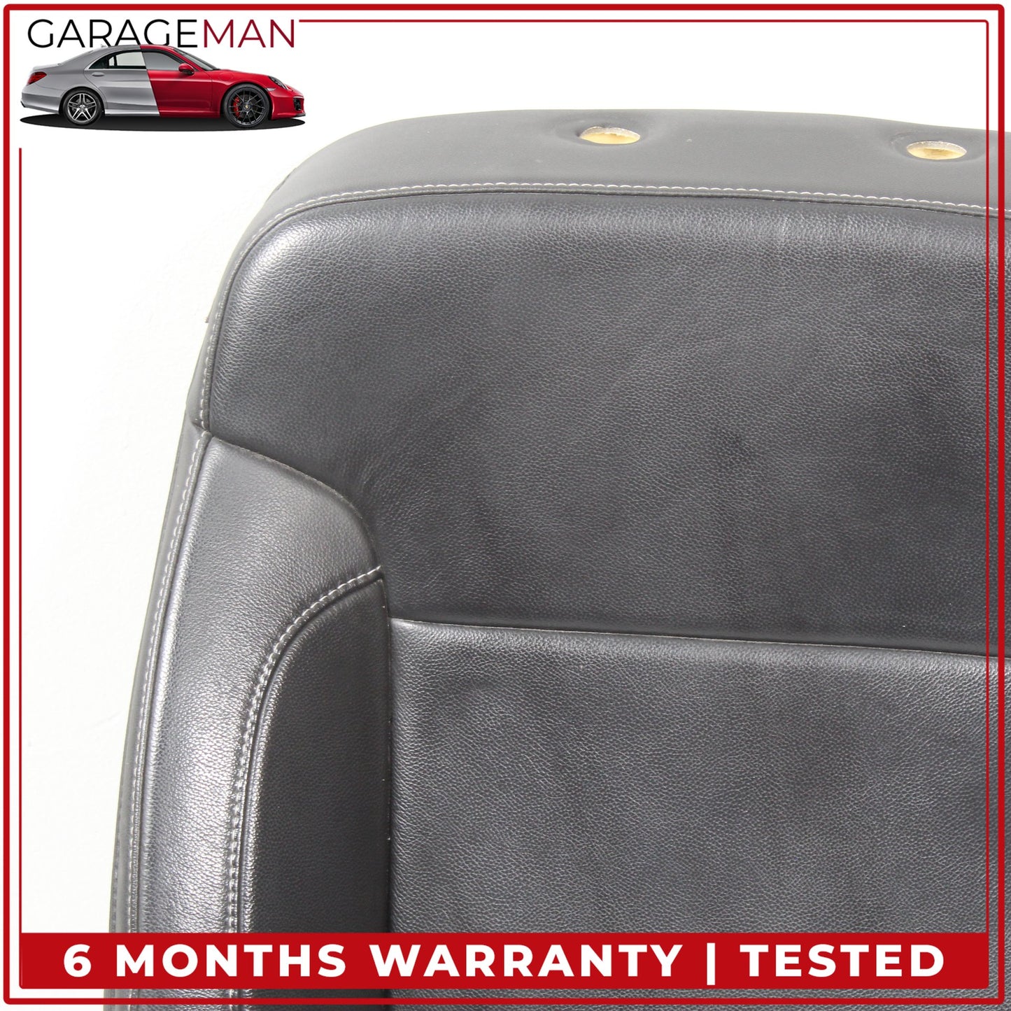 2014-2019 Chevrolet Silverado 1500 Front Right Side Upper Seat Cushion Black OEM
