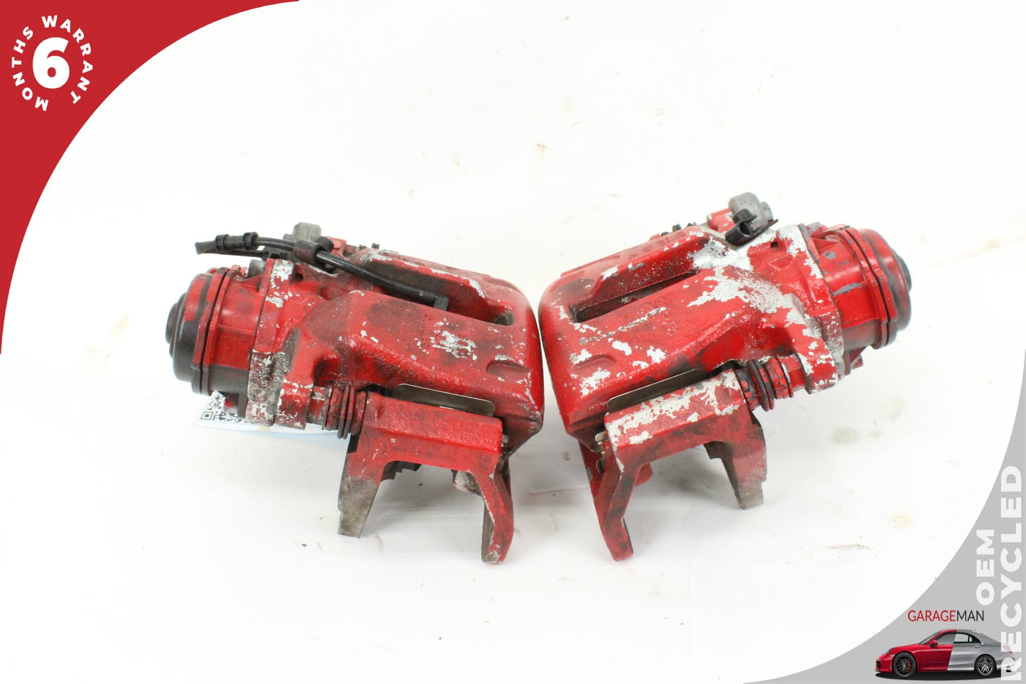 2012-2018 Audi A7 A6 Rear Left and Rear Right Side Brake Caliper Set TRW OEM