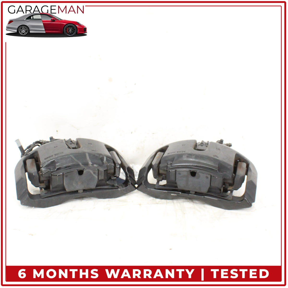 2013-2019 BMW 650i F06 Sedan Front Left and Right Side Brake Caliper 7846701 OEM