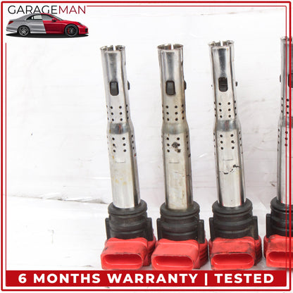 2005-2019 Audi A6 A7 A8 Quattro Ignition Coils Set of 6 Pc 06E905115 OEM
