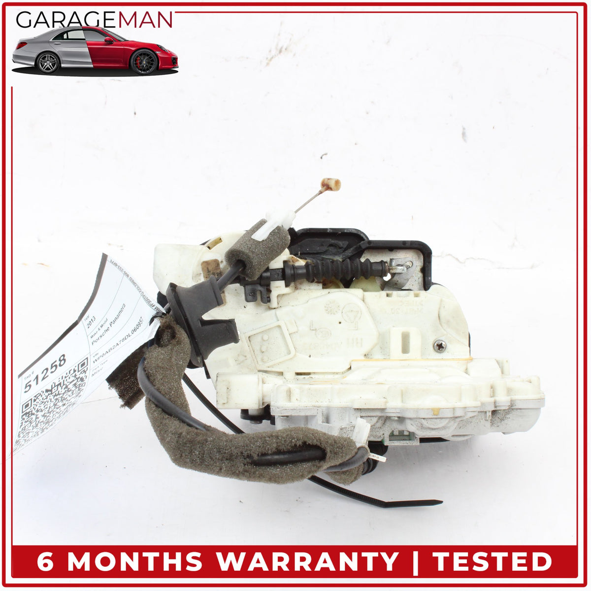2010-2016 Porsche Panamera 970 Rear Right Passenger Side Door Lock Actuator OEM