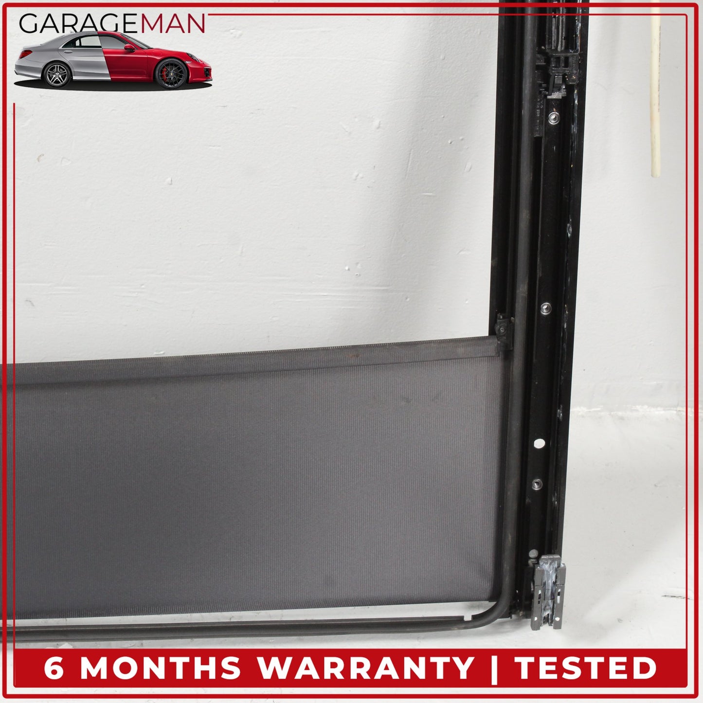 2015-2021 Mercedes W205 C300 Front Panoramic Sunroof Roller Blind Rail Frame OEM