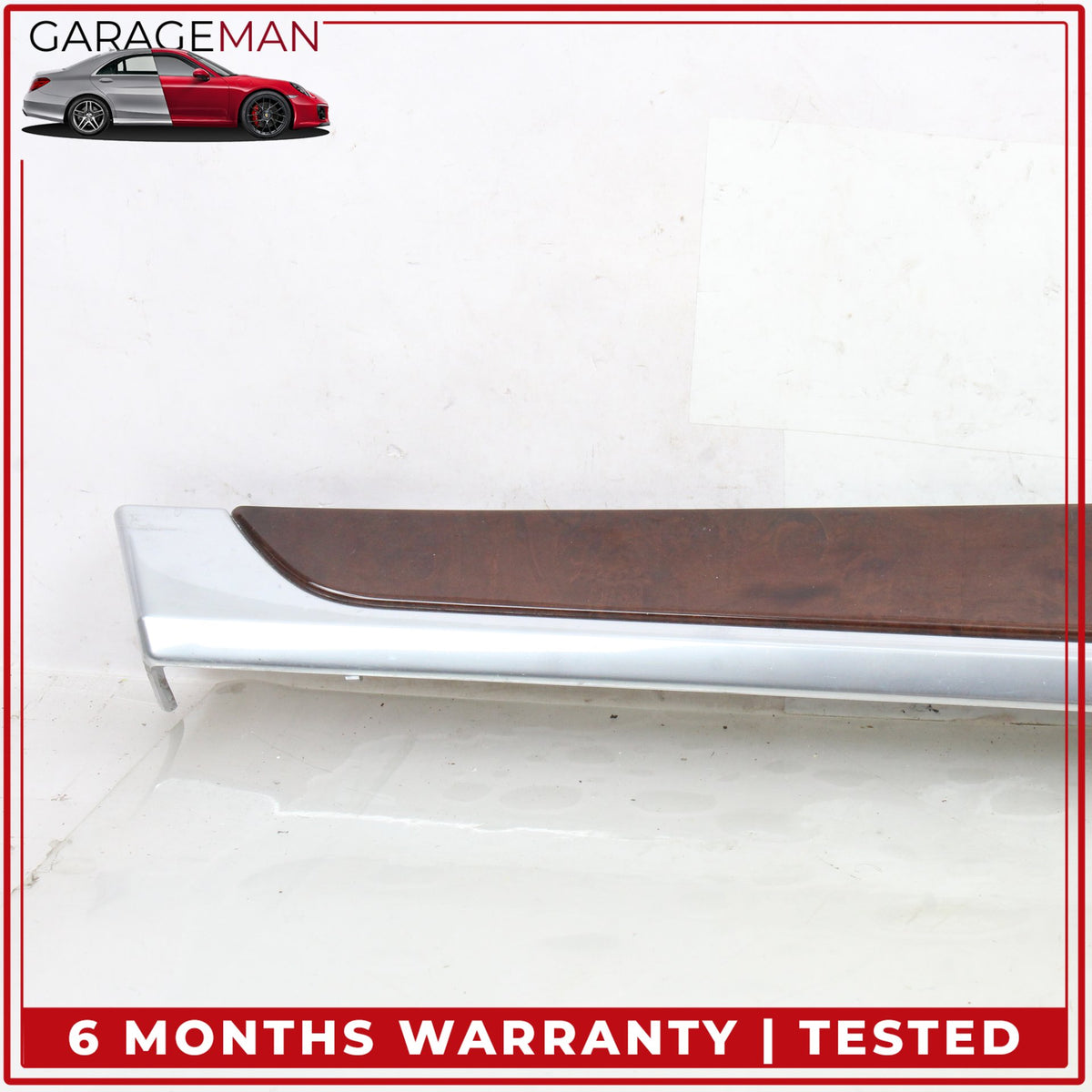 2010-2016 Porsche Panamera 970 Front and Rear Door Trim Cover Panel Wood Set OEM