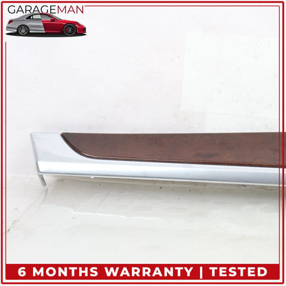 2010-2016 Porsche Panamera 970 Front and Rear Door Trim Cover Panel Wood Set OEM