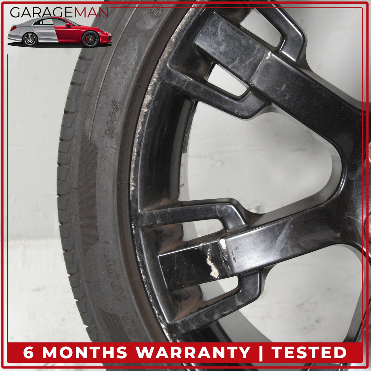 2008-2019 Maserati GranTurismo M145 Rear Wheel Rim w/ Tire 10.5JX20H2 ET37.5 OEM