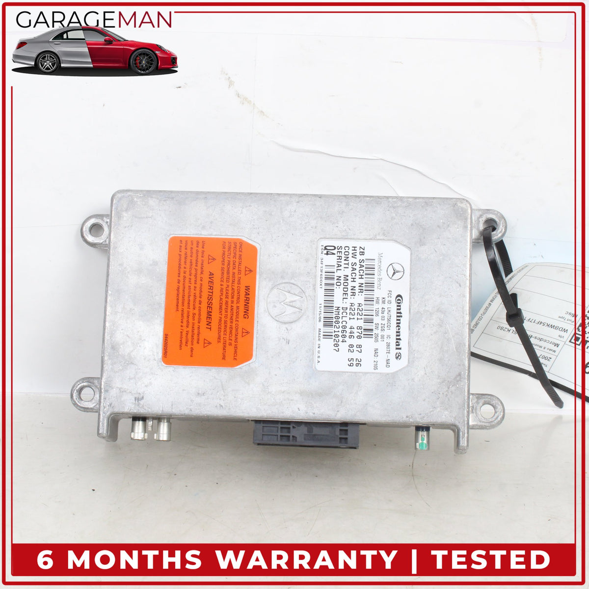 2007-2014 Mercedes R171 SLK280 Voice Communication Control Module 2218708726 OEM
