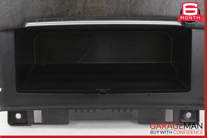 2012-2018 Audi A6 A7 Front Center Console Storage Tray Box Wood 4G0863273 OEM