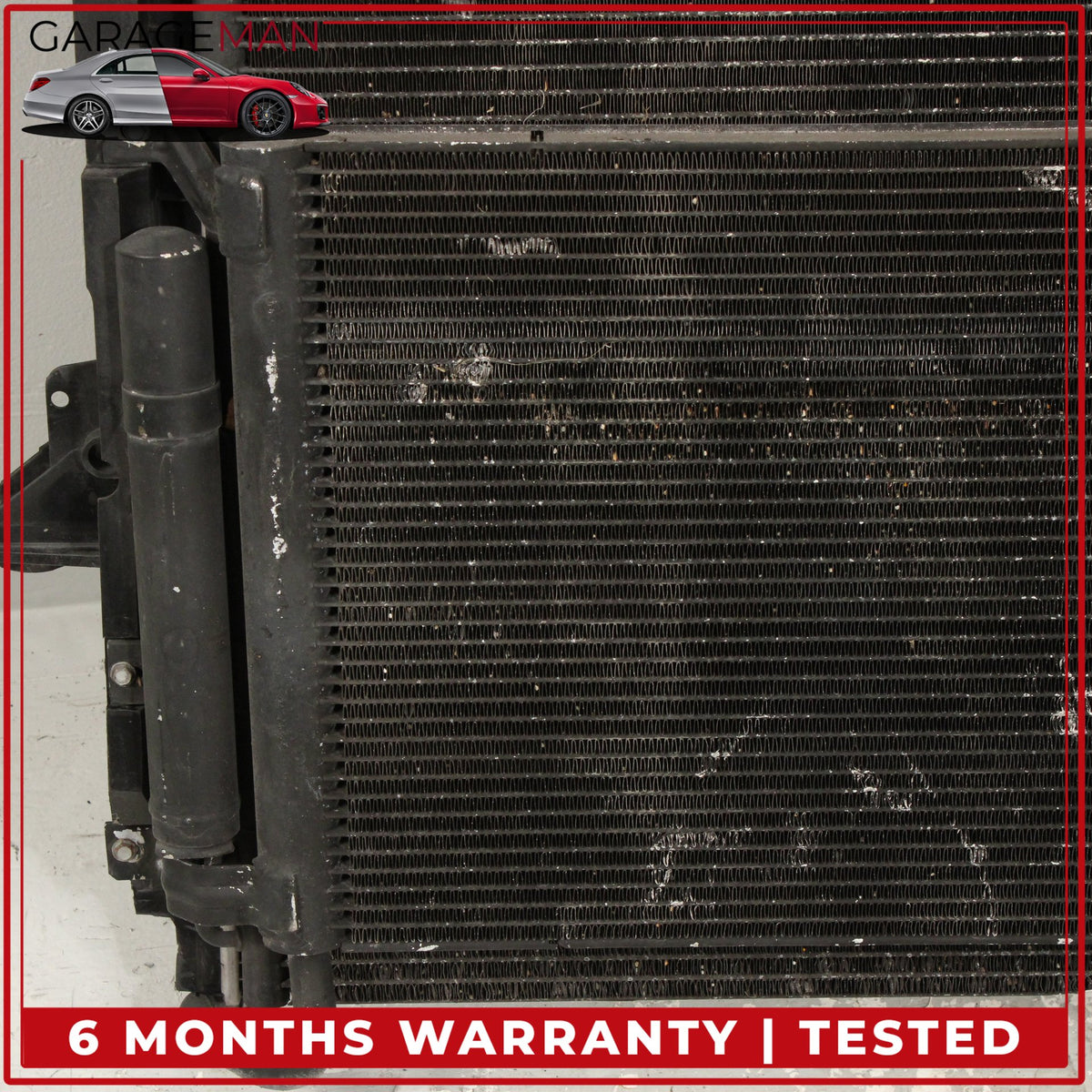 2010-2016 Land Rover LR4 L319 Engine Cooling Radiator AC A/C Condenser Assembly