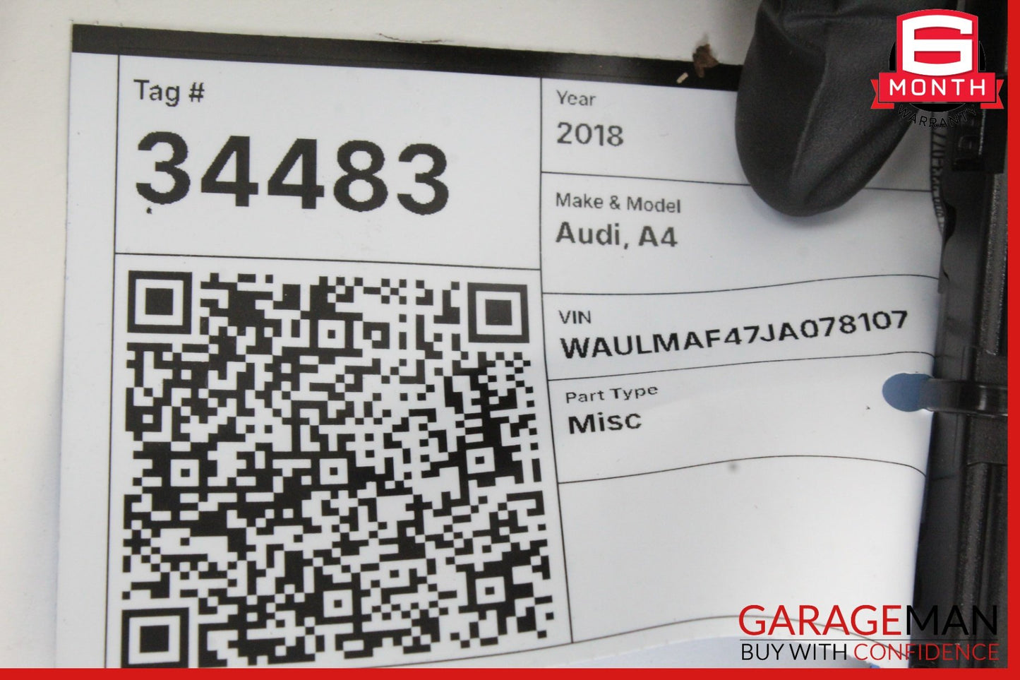 2018-2024 Audi A4 Sedan BCM Body Comfort Control Module Unit 8W0907064DC Genuine