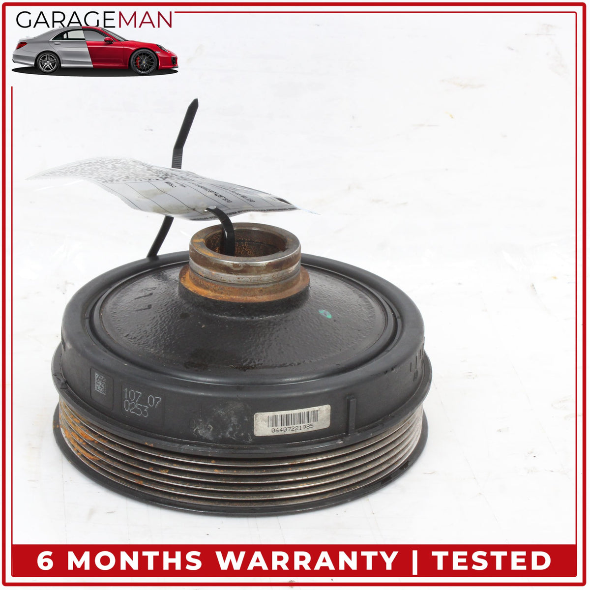 2005-2012 Mercedes W164 ML350 Engine Crankshaft Pulley Vibration Damper OEM
