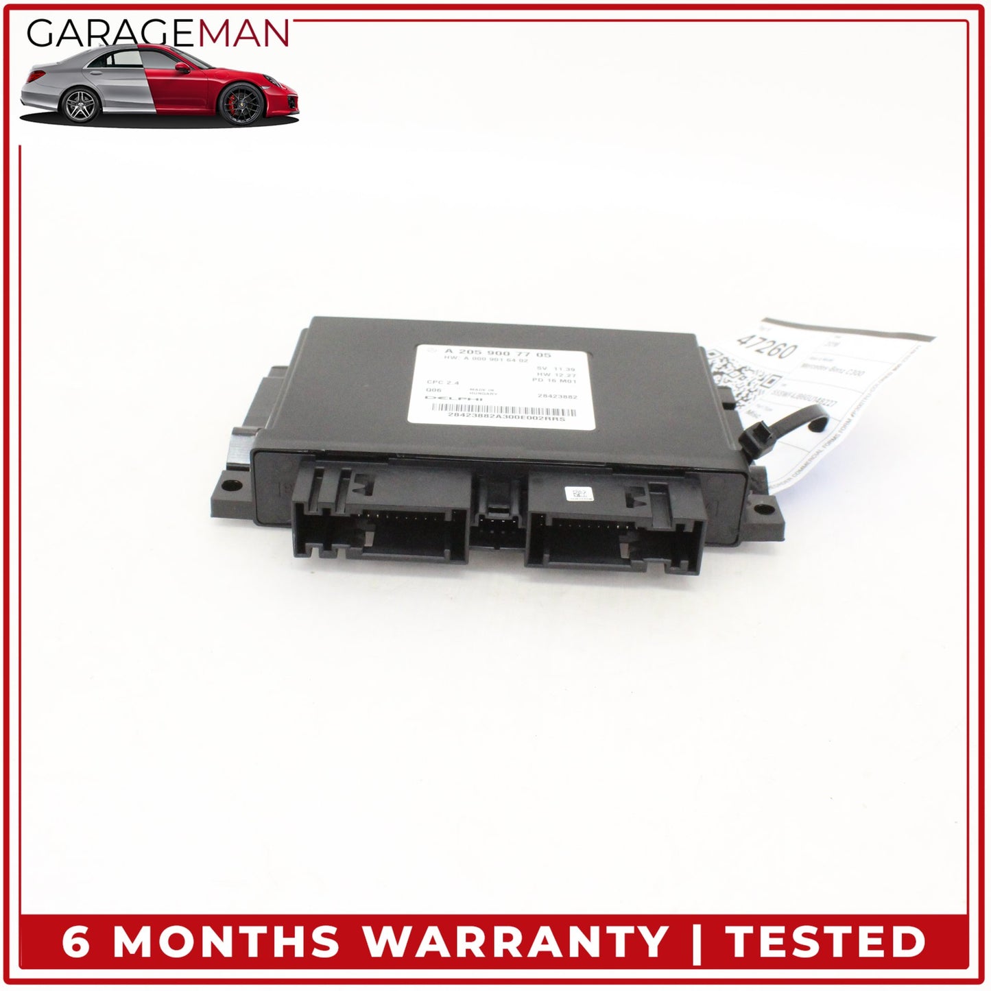 2015-2019 Mercedes W205 C300 Transmission Control Module Unit 2059007705 OEM